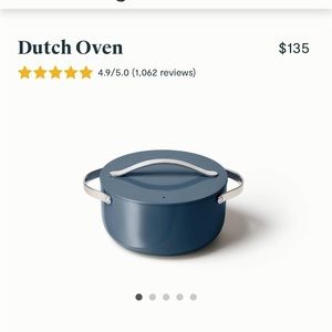 Caraway Dutch Oven - never used, NO LID INCLUDED